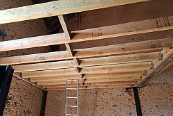 FABRICATION D’UNE MEZZANINE (pour accueillir du stockage)